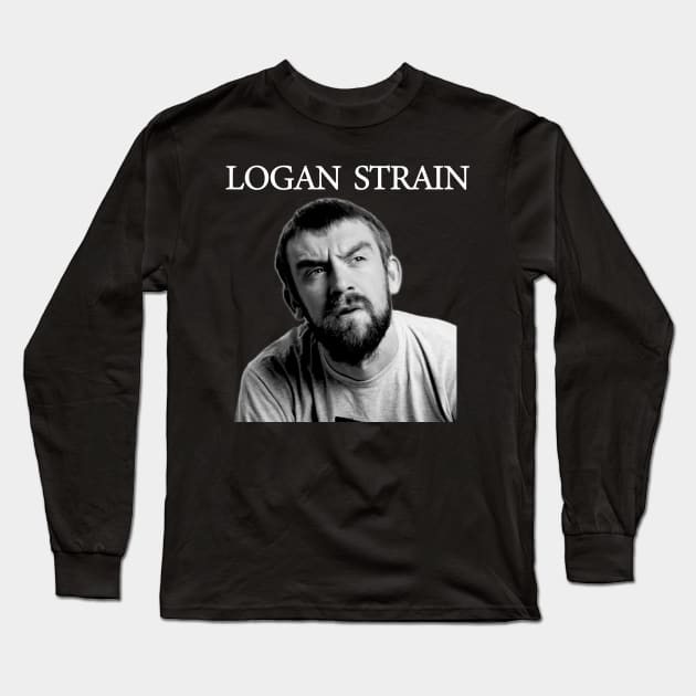 Logan Strain - Dark Colors Long Sleeve T-Shirt by TeeLabs
